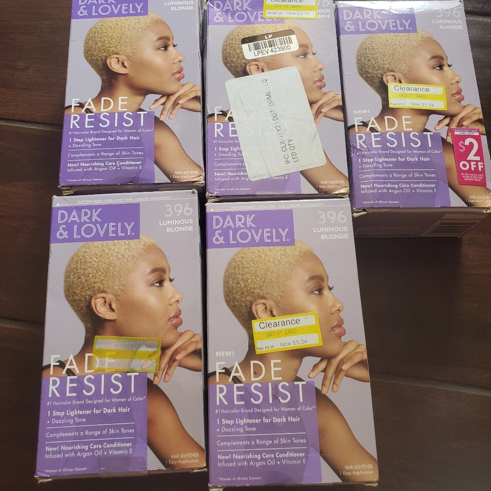 Bundle of 5 dark and lovely hair Lightner design for women with color 3…